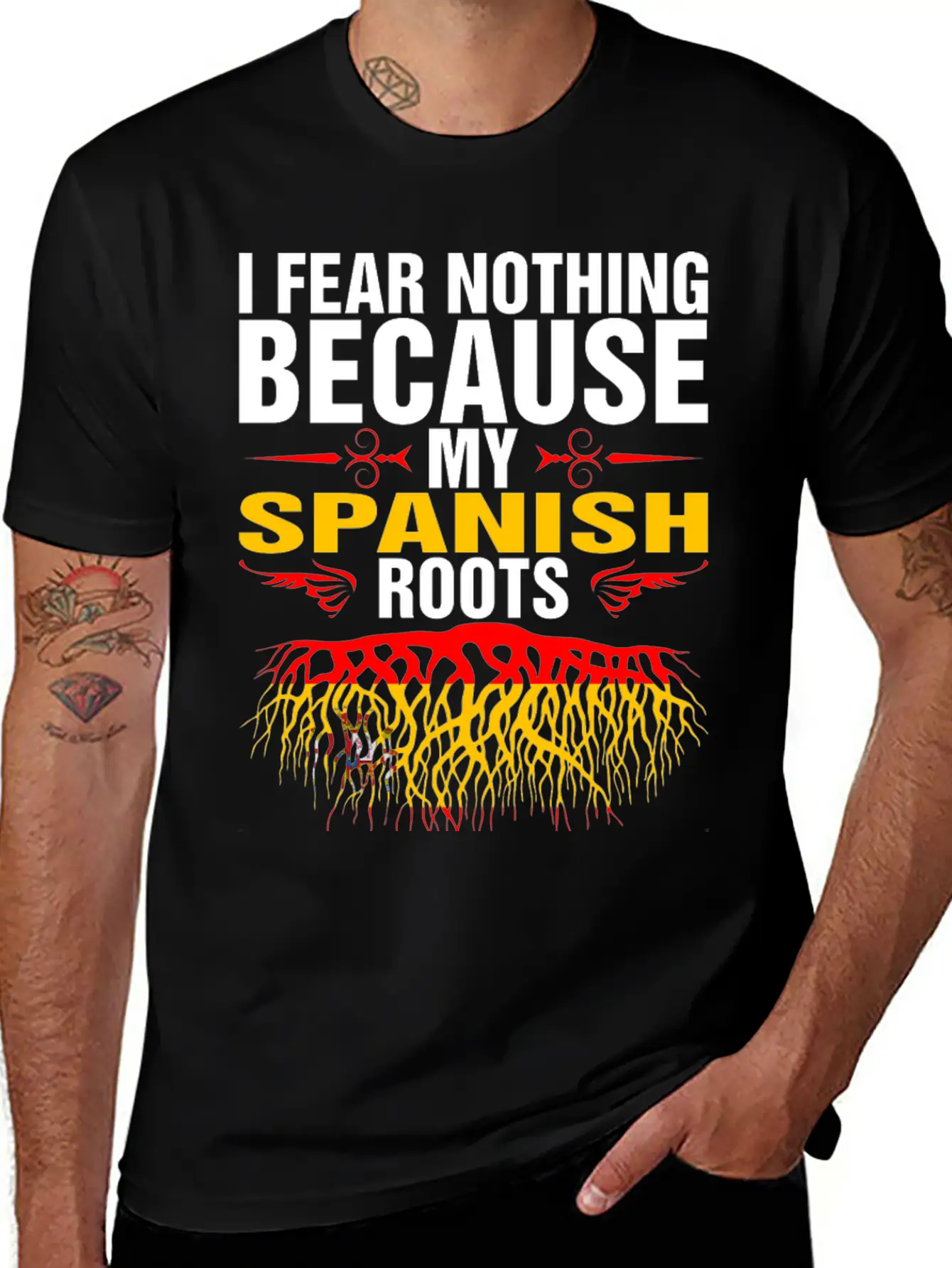 My Spanish Roots Classic Cotton Tee – Unisex Comfort For Any Season