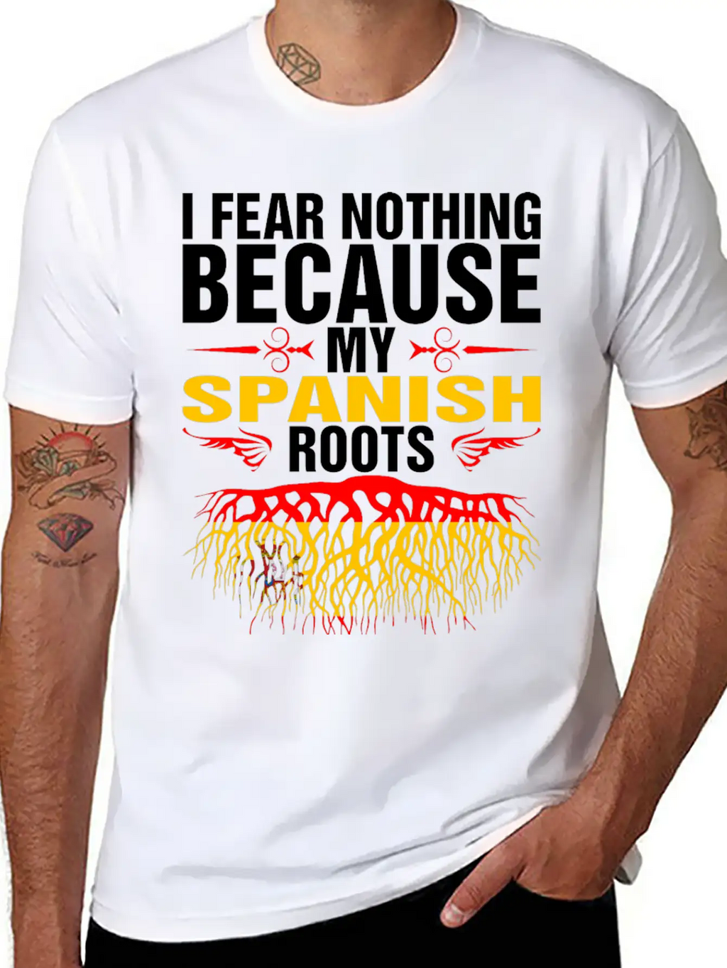 My Spanish Roots Classic Cotton Tee – Unisex Comfort For Any Season