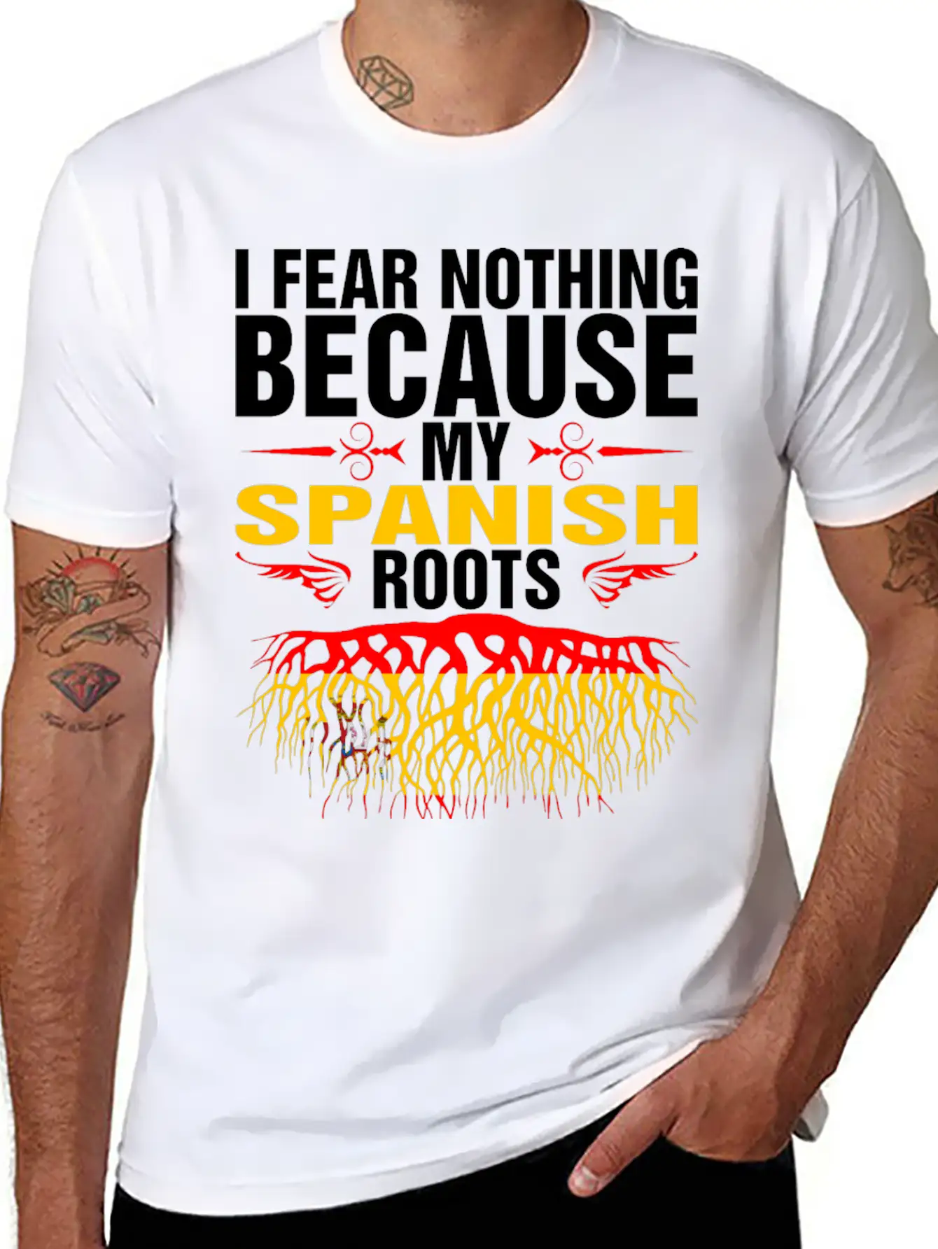 My Spanish Roots Classic Cotton Tee – Unisex Comfort For Any Season