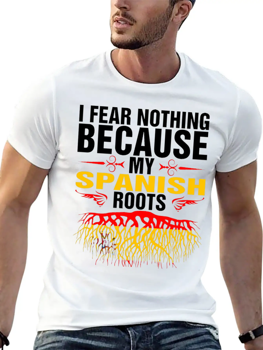 My Spanish Roots Classic Cotton Tee – Unisex Comfort For Any Season