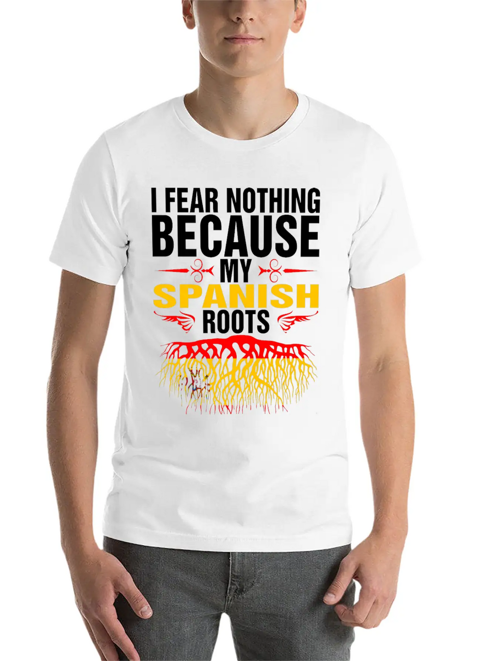 My Spanish Roots Classic Cotton Tee – Unisex Comfort For Any Season