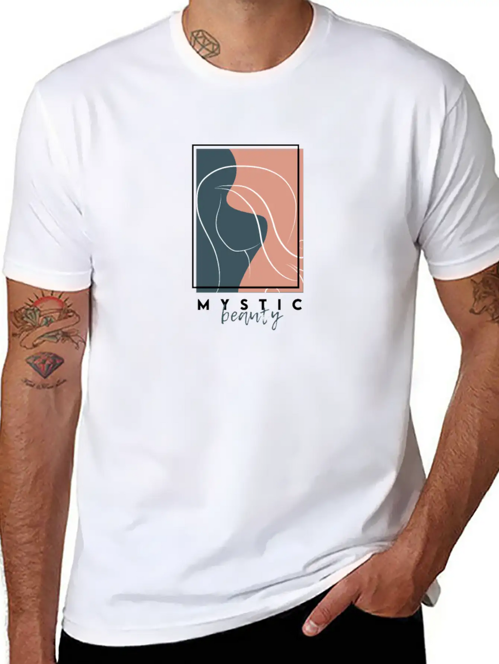 Mystical Beauty Relaxed Everyday Tee – Lightweight And Durable Cotton