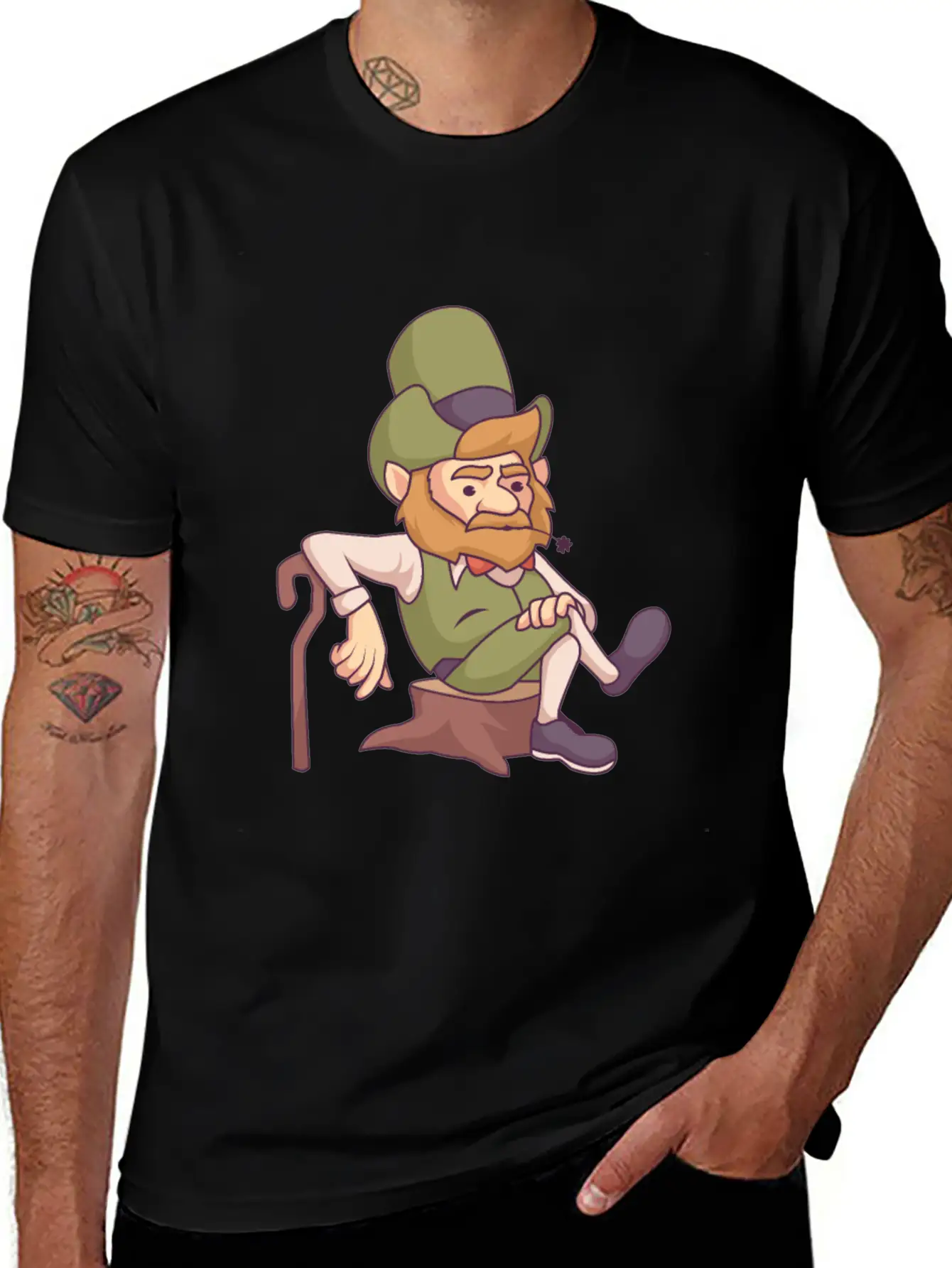 Mythical Wiseman Wisdom Timeless Short Sleeve Tee – Comfy And Minimalist Design
