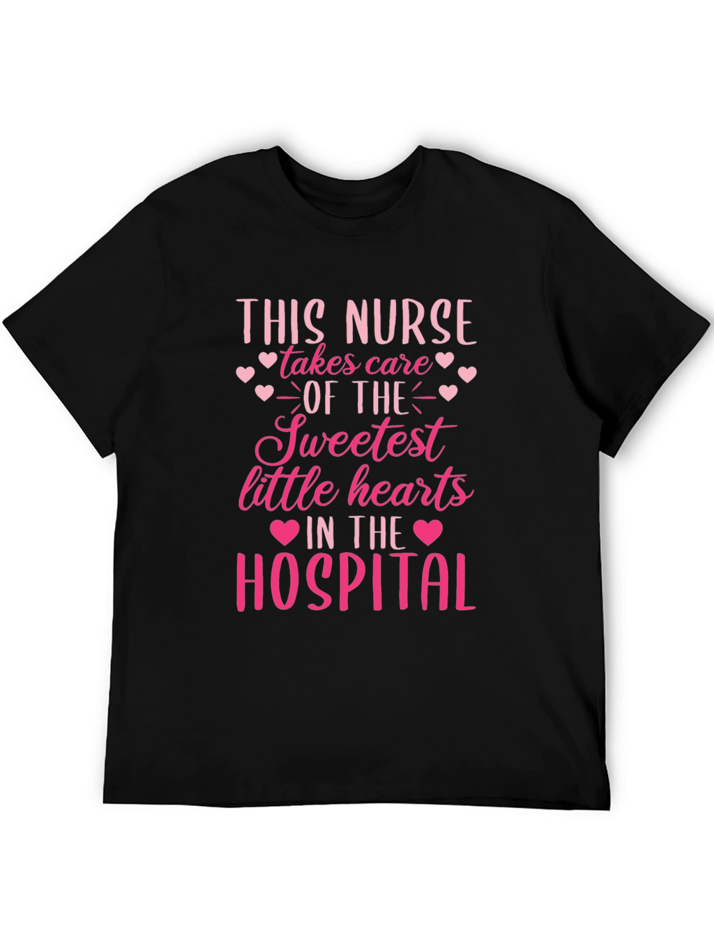 Sweetest Hearts Nurse Graphic Tee