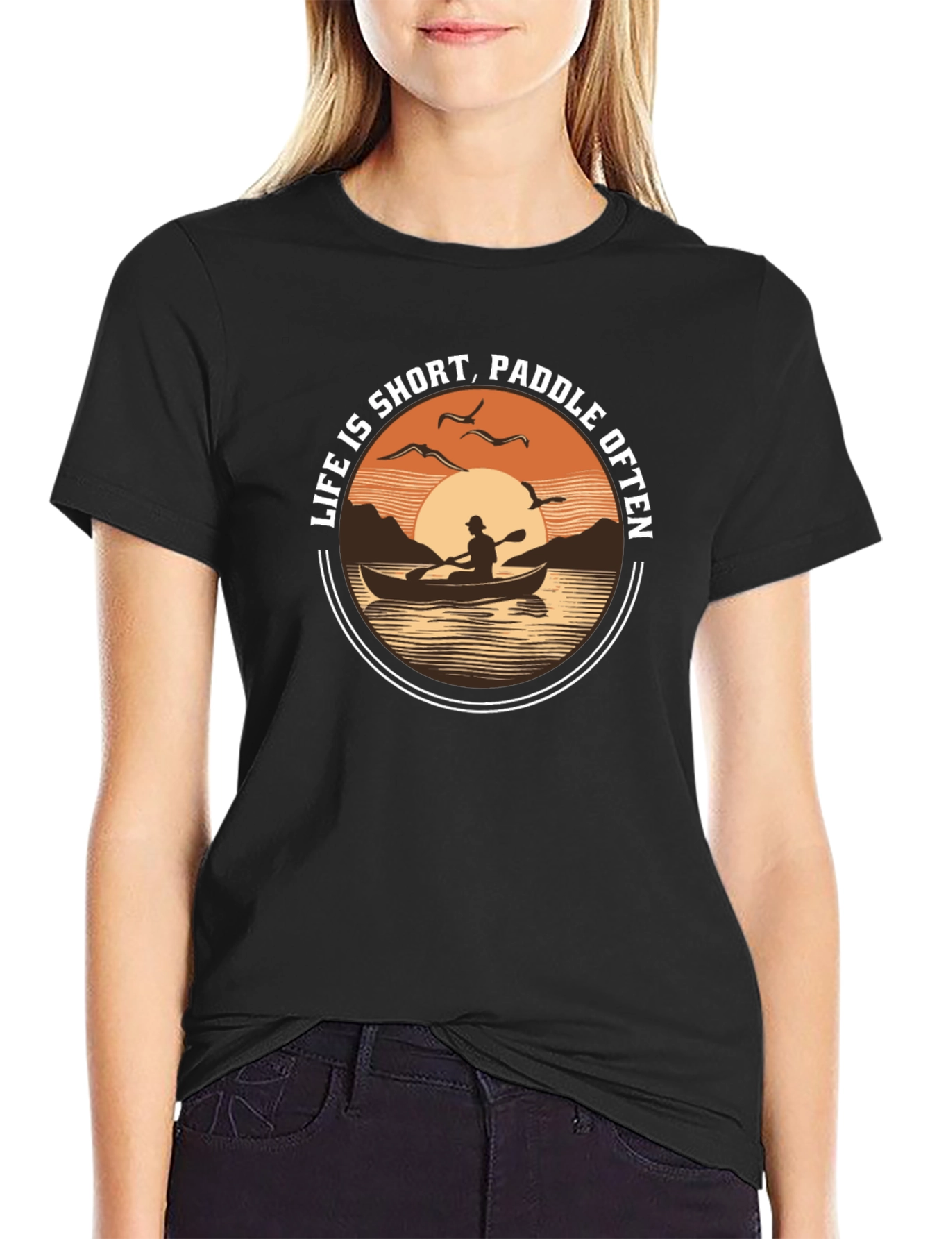Life is Short Paddle Often T-Shirt