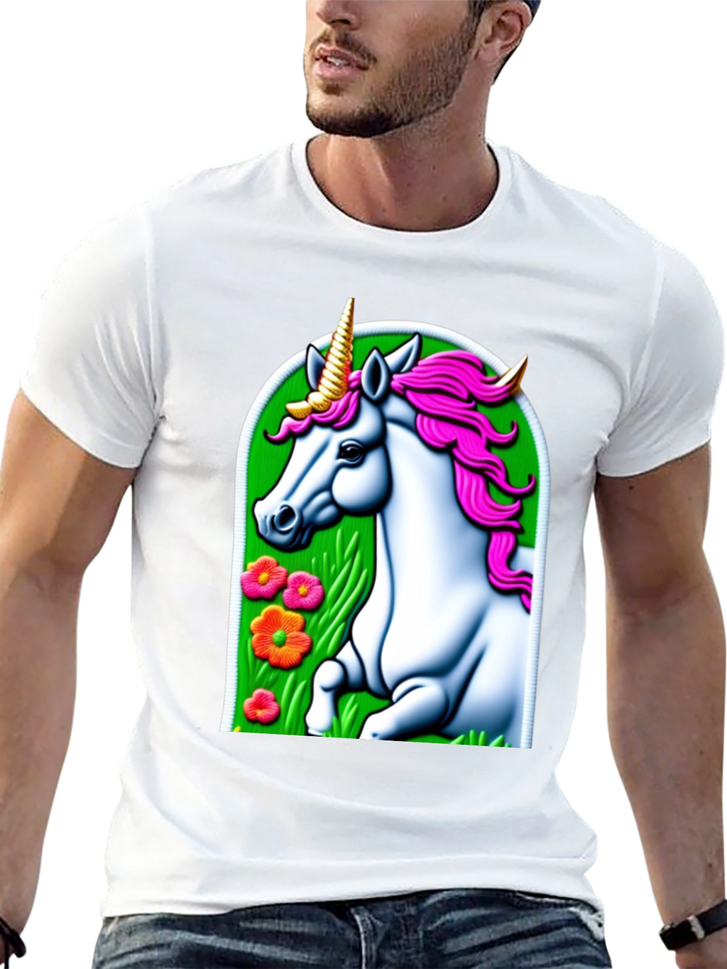 Unicorn Graphic Tee - Magical Style