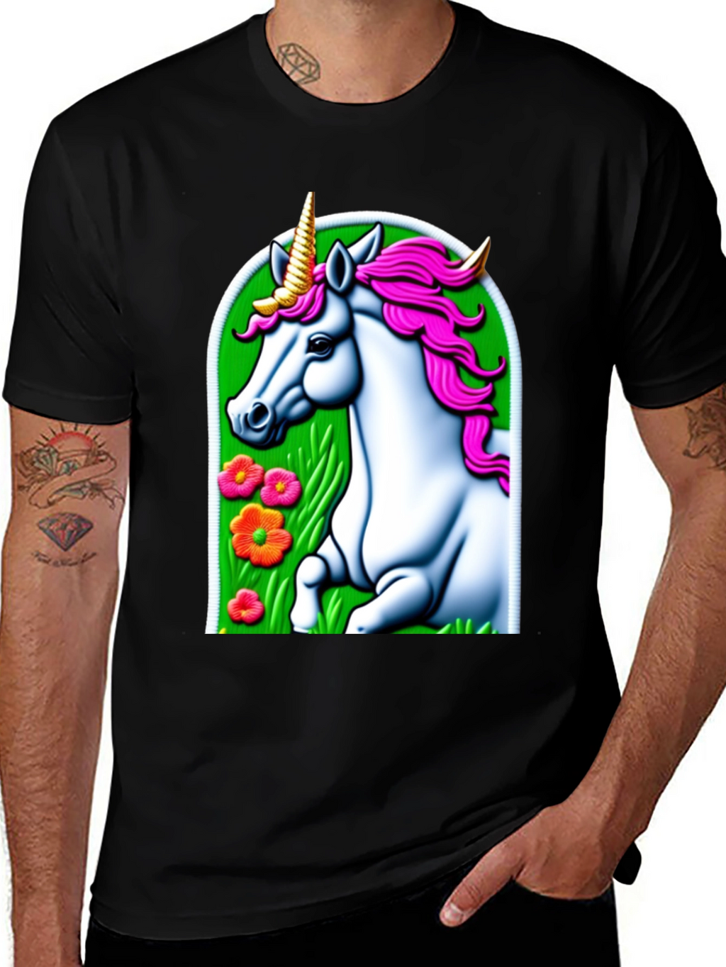 Unicorn Graphic Tee - Magical Style
