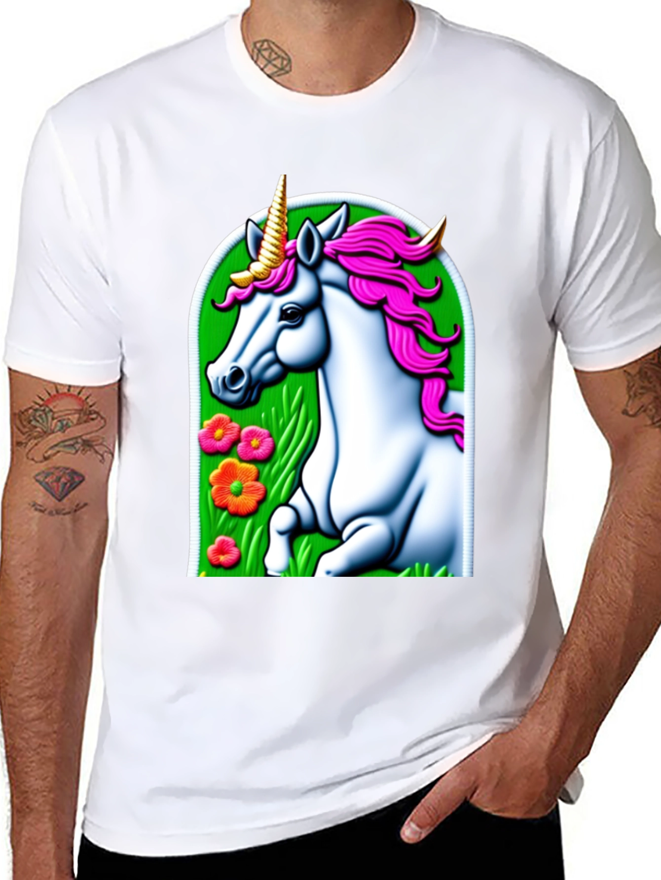 Unicorn Graphic Tee - Magical Style