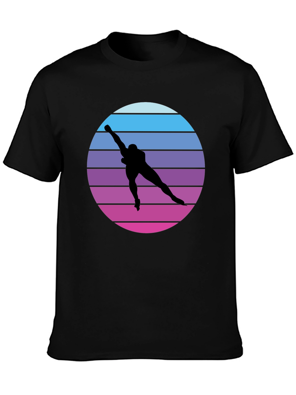 Retro Speed Skater Graphic Tee
