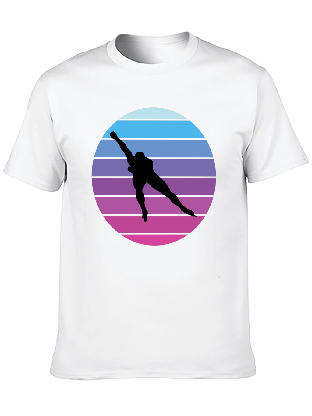 Retro Speed Skater Graphic Tee
