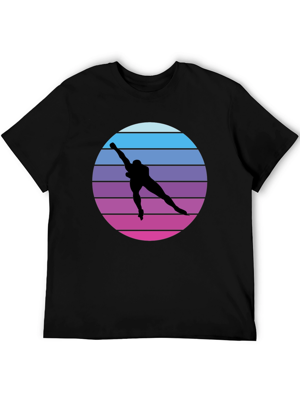 Retro Speed Skater Graphic Tee