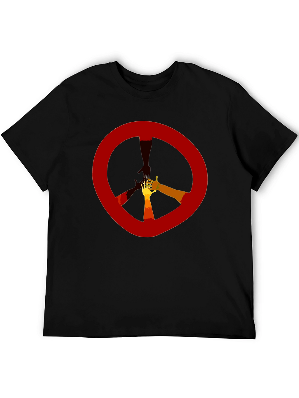 Peace Sign Hand Graphic Tee