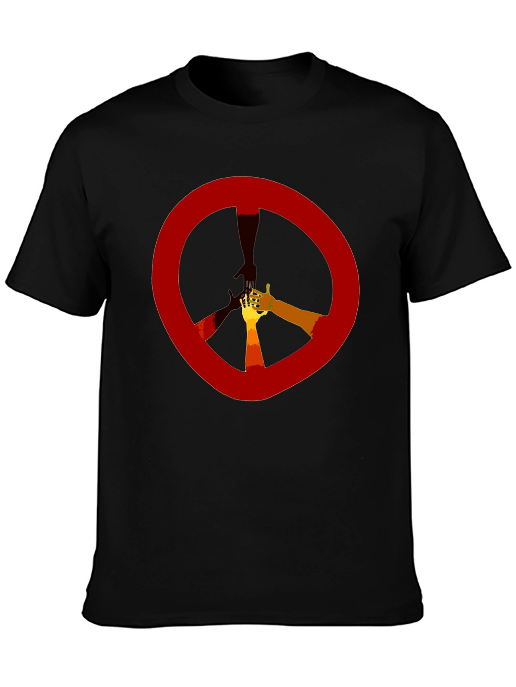 Peace Sign Hand Graphic Tee