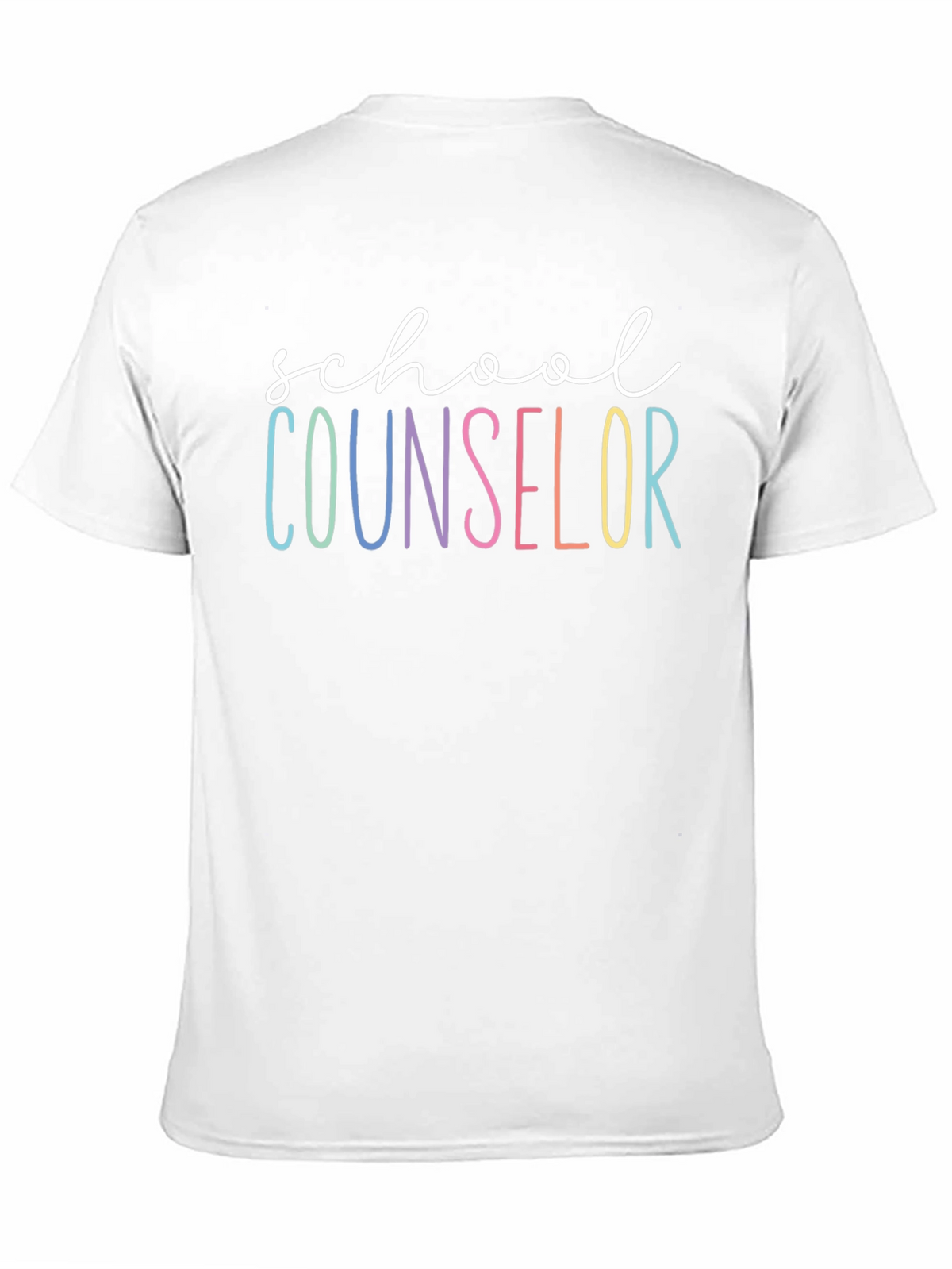 School Counselor Tee - Colorful Counselor T-Shirt