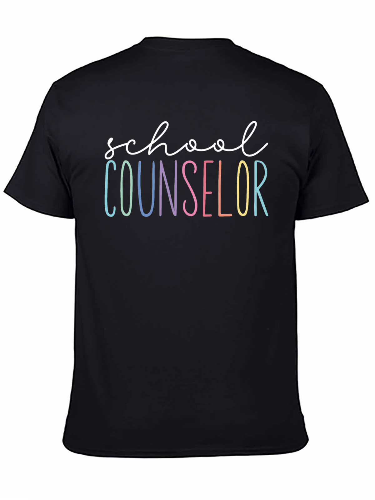 School Counselor Tee - Colorful Counselor T-Shirt