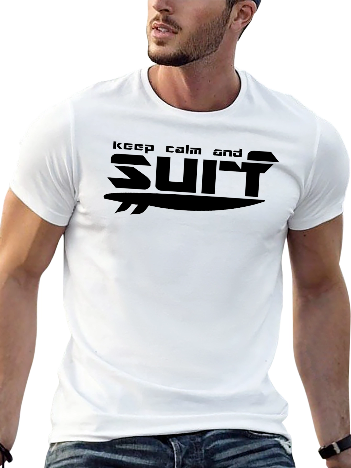 Keep Calm and Suit Up T-Shirt