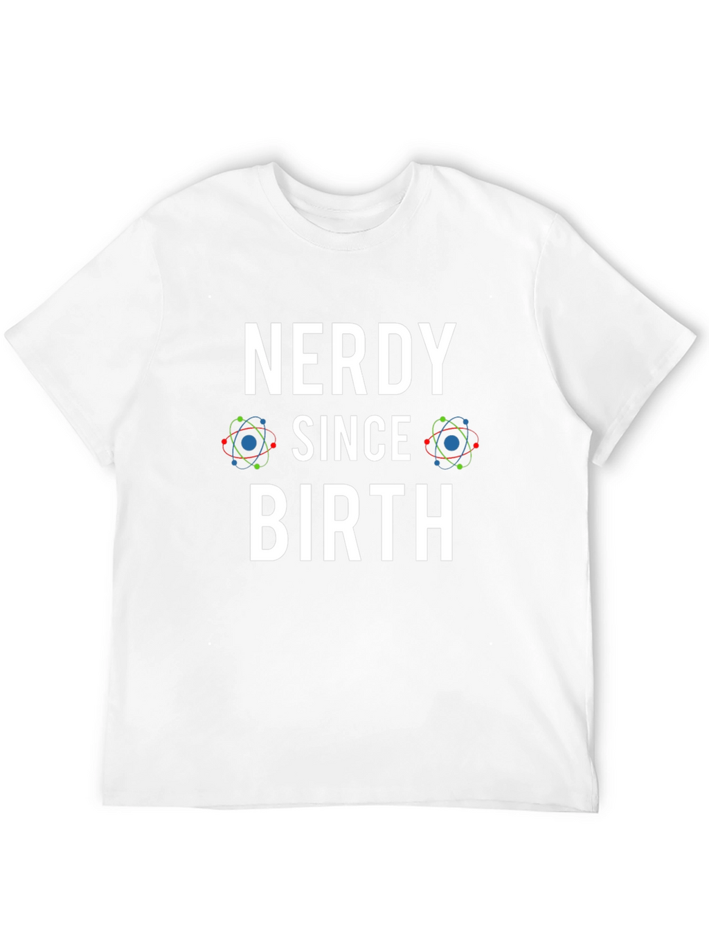 Nerdy Since Birth Black T-Shirt - Geek Chic