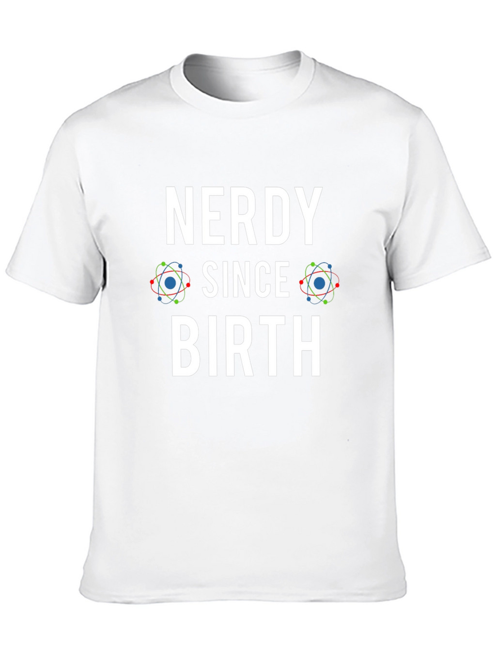 Nerdy Since Birth Black T-Shirt - Geek Chic