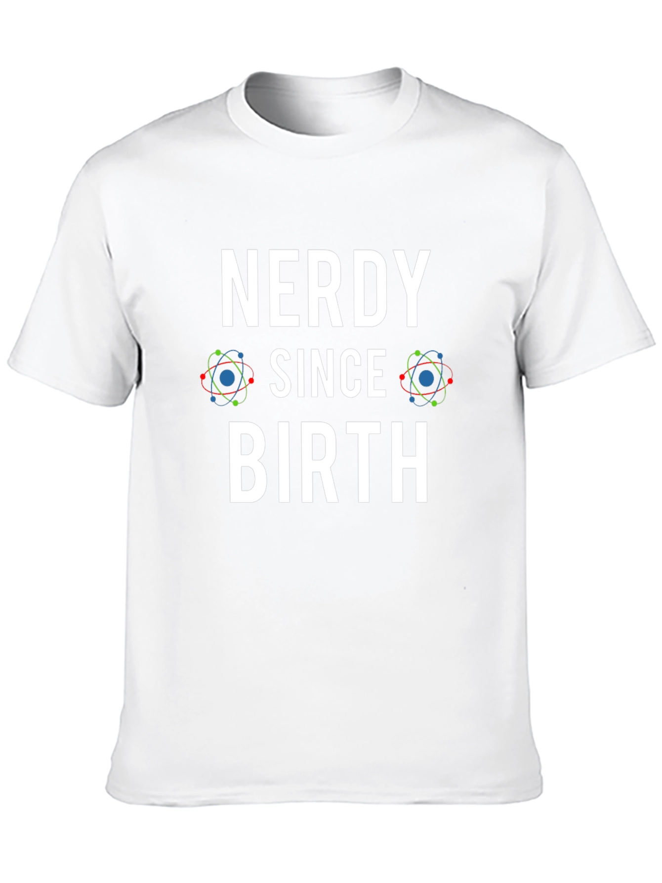 Nerdy Since Birth Black T-Shirt - Geek Chic