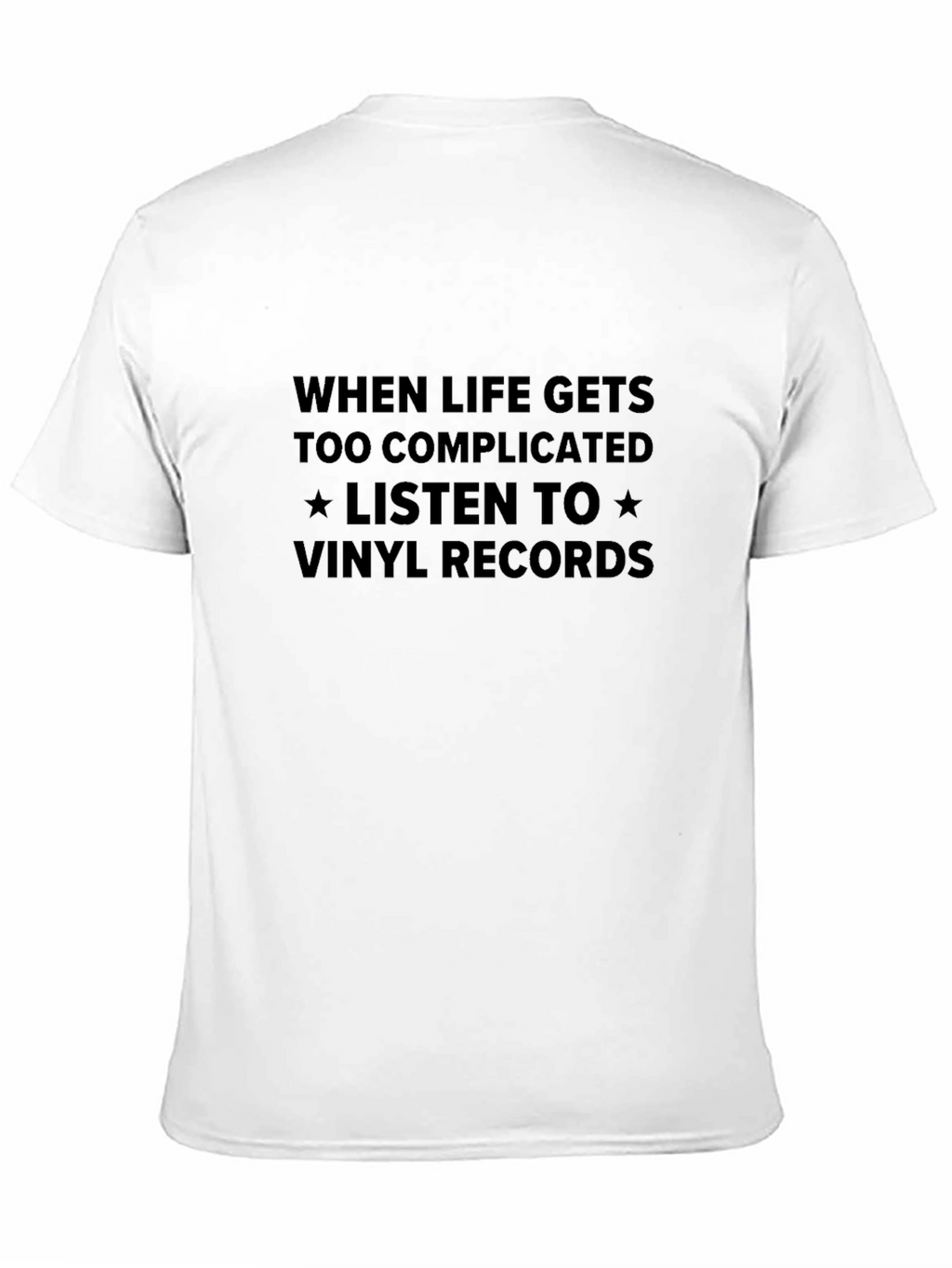 Vinyl Records Graphic T-Shirt