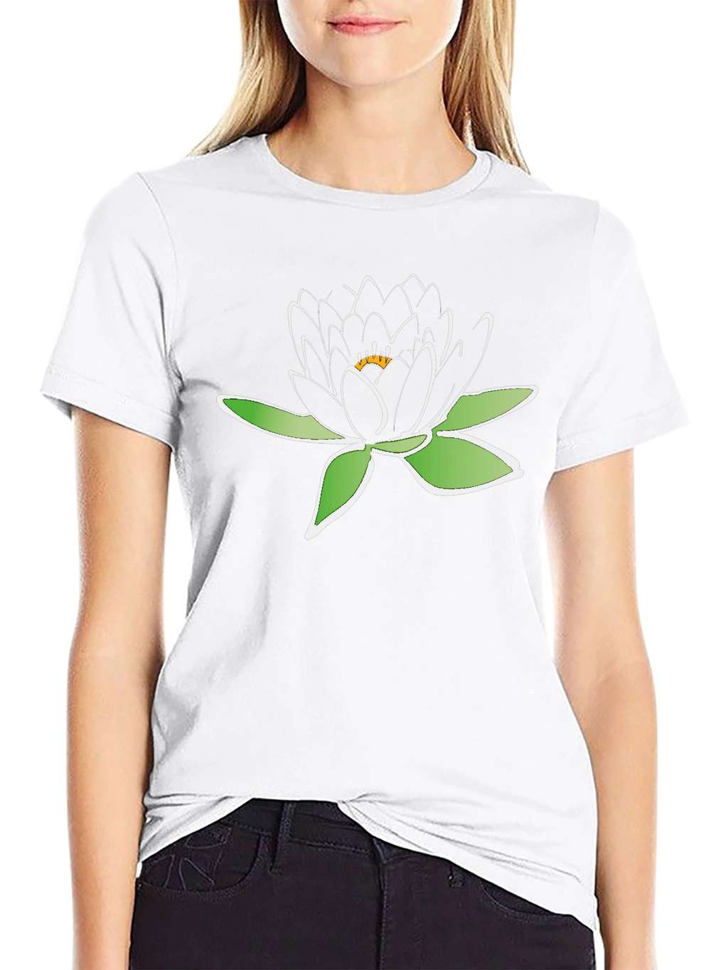Black Lotus Graphic T-Shirt