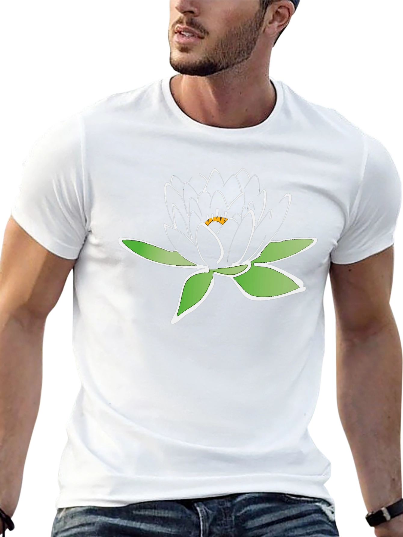 Black Lotus Graphic T-Shirt