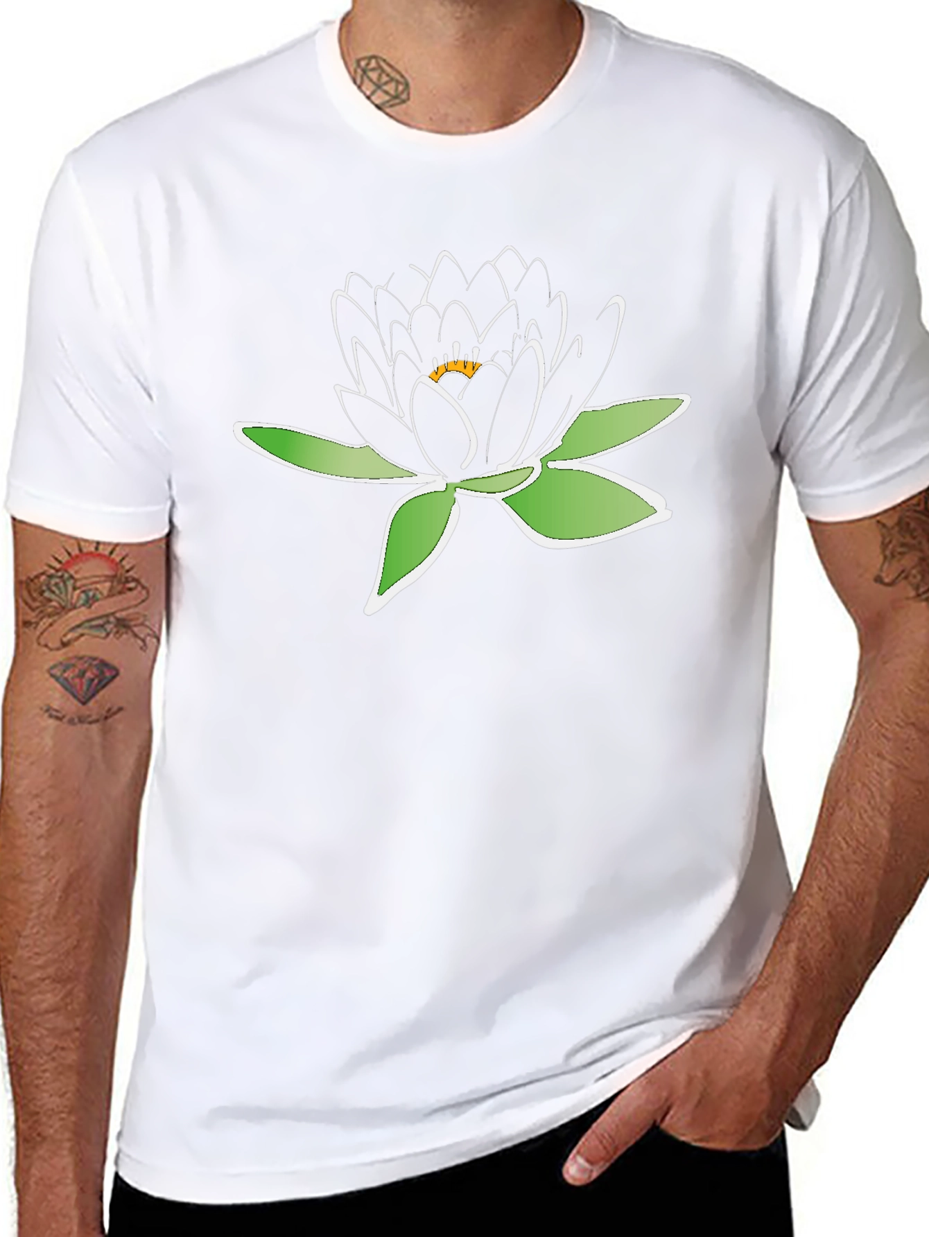 Black Lotus Graphic T-Shirt