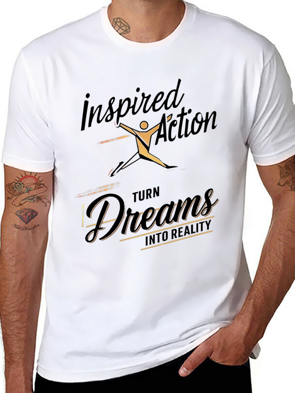 Inspired Action Graphic Tee