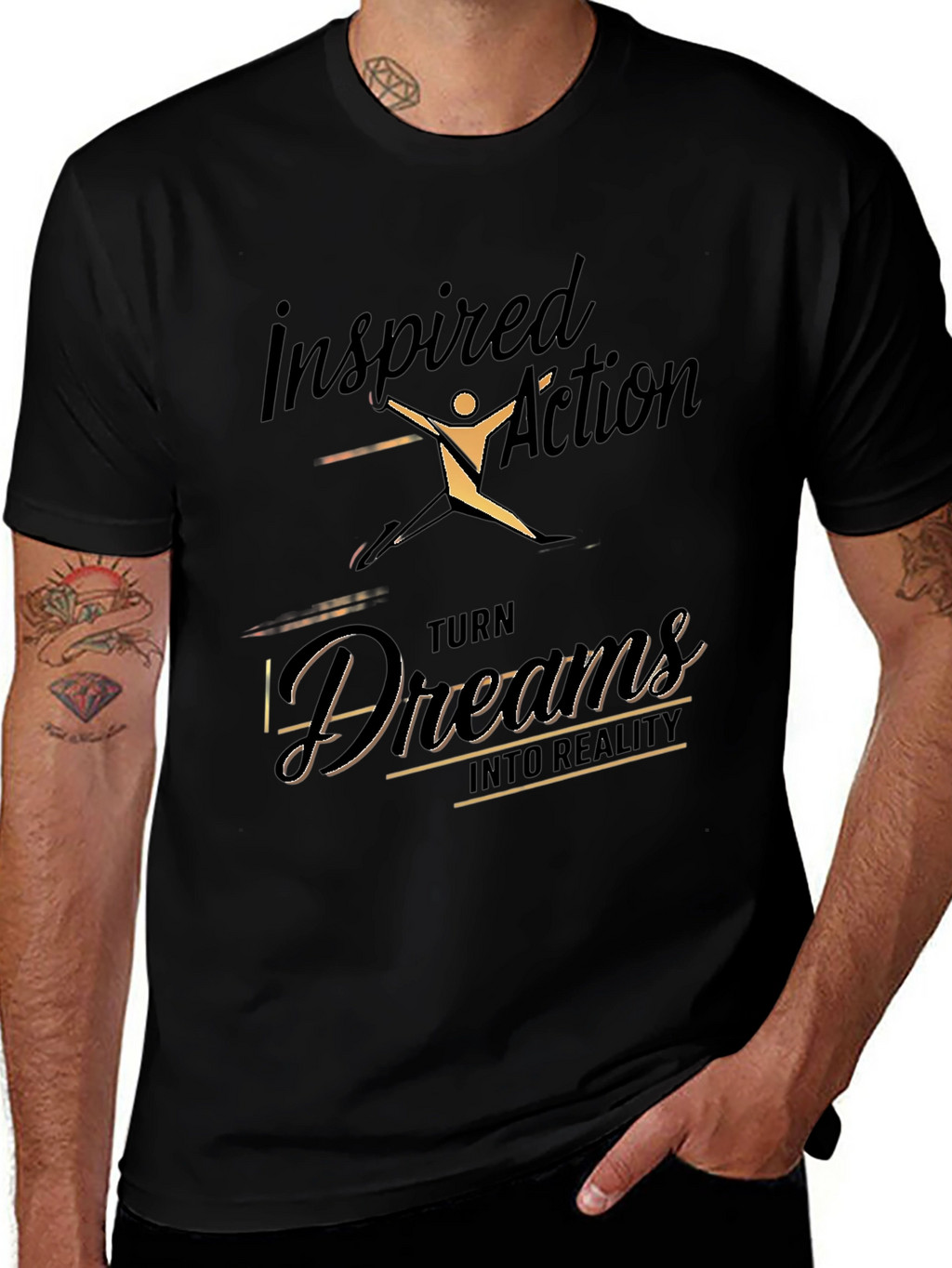 Inspired Action Graphic Tee