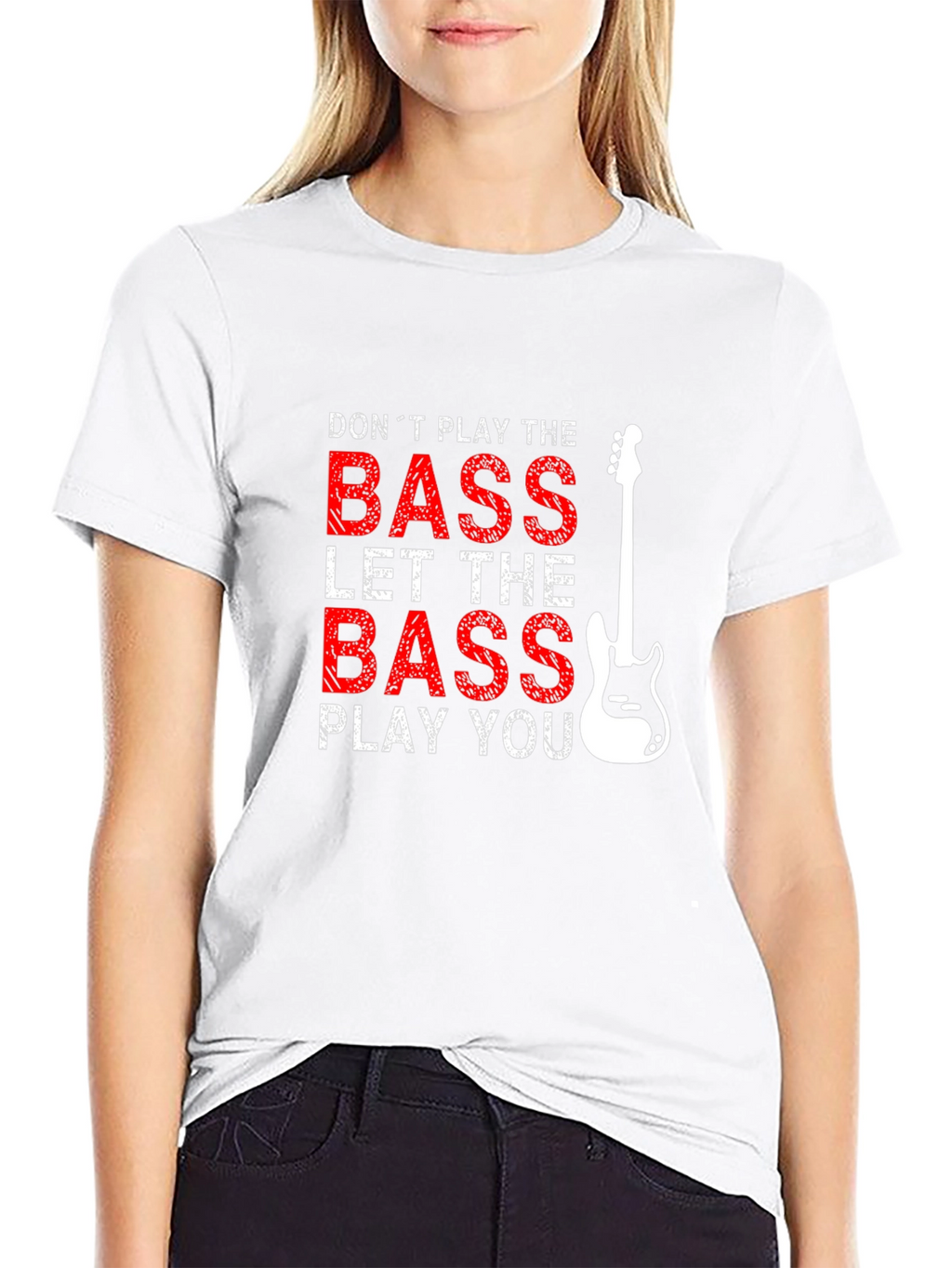 Bass Guitar T-Shirt - Dont Play the Bass