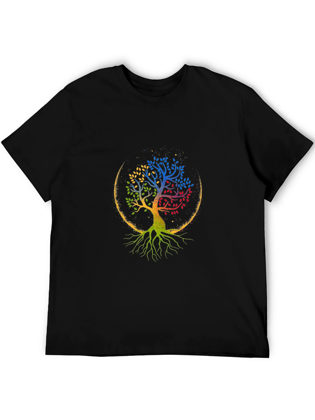 Rainbow Tree of Life Graphic T-Shirt