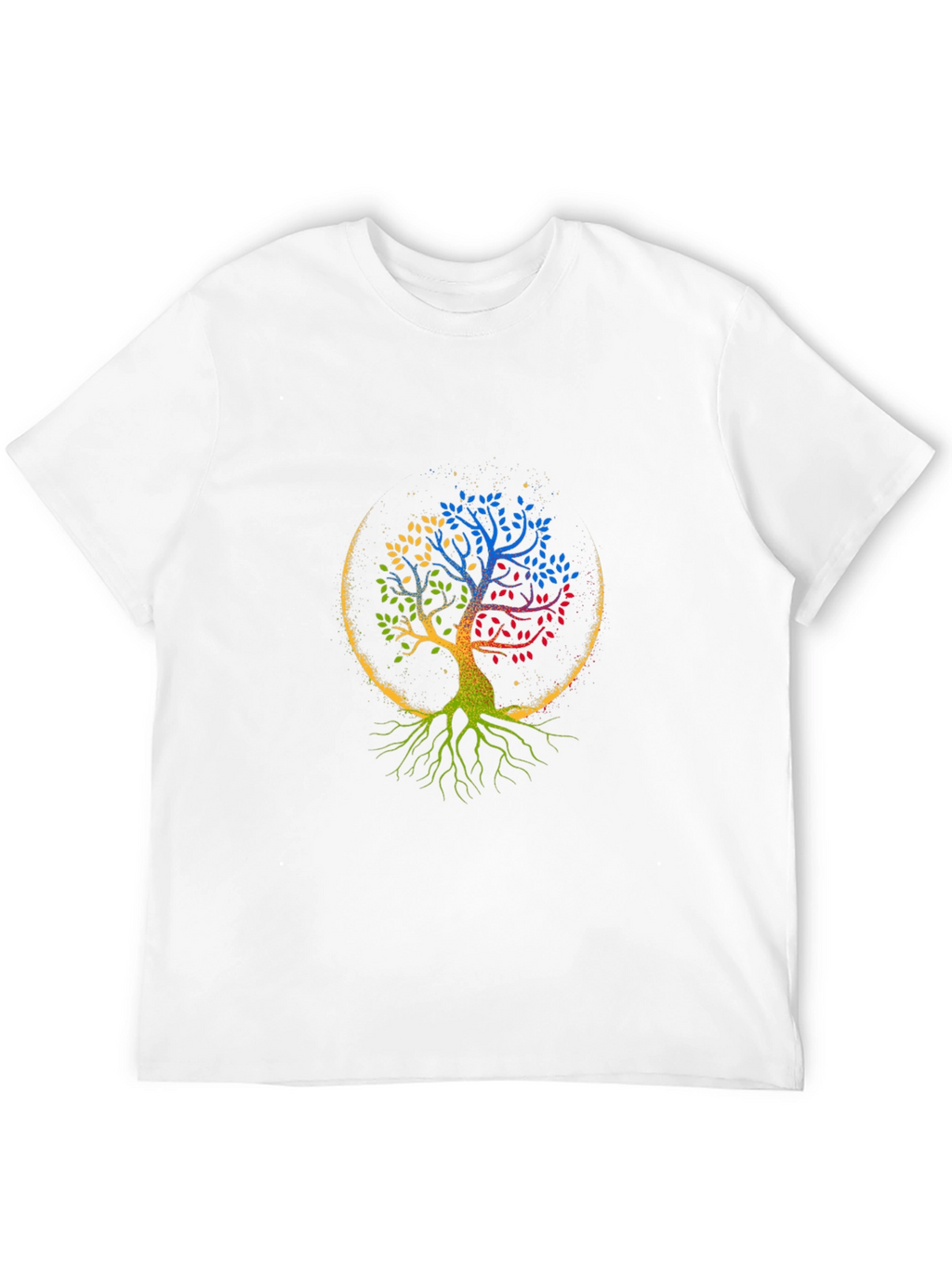 Rainbow Tree of Life Graphic T-Shirt