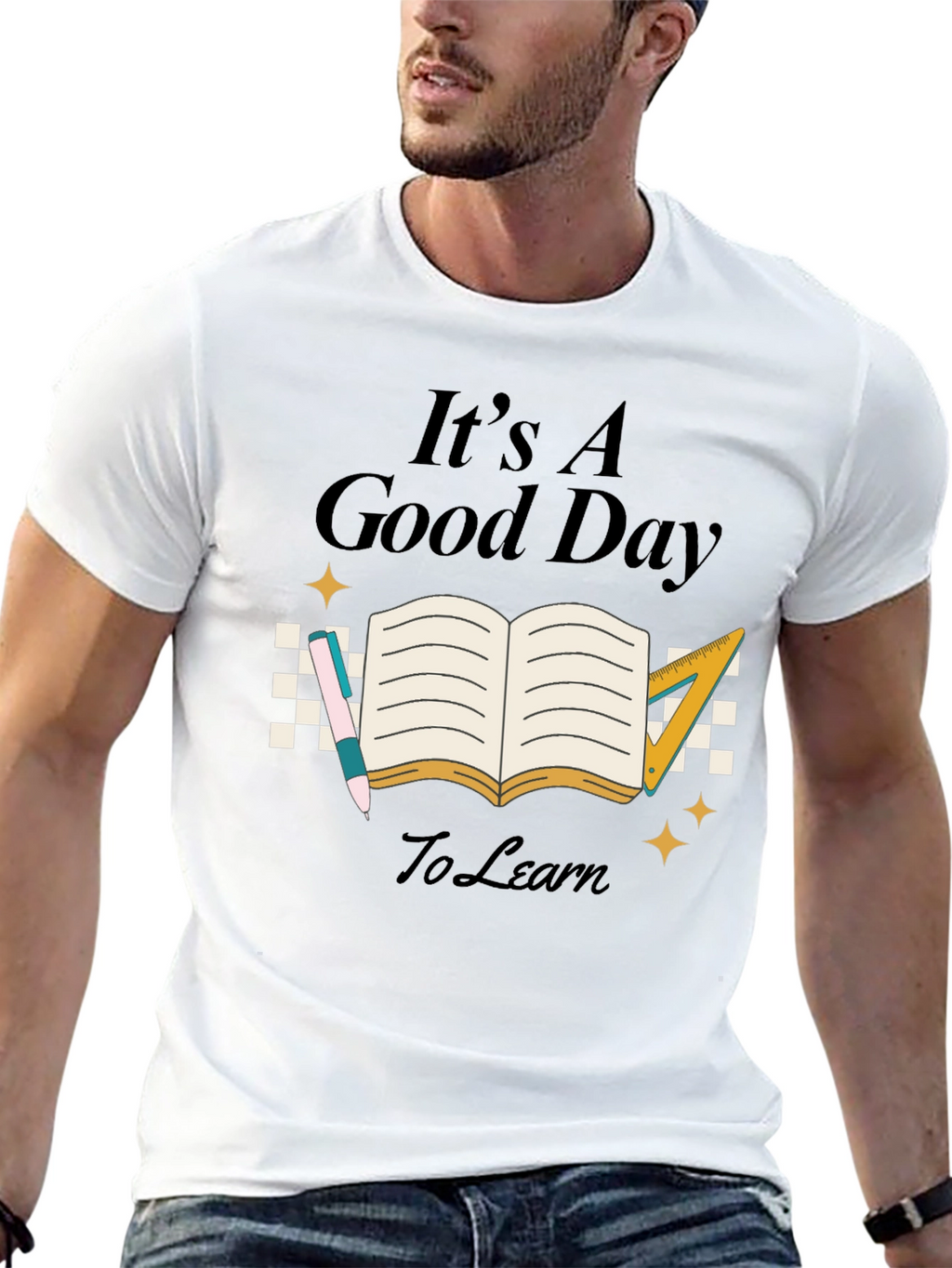 Its A Good Day To Learn Black T-Shirt