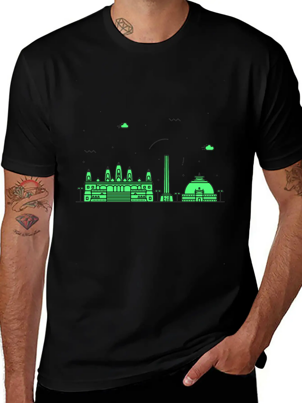Nagpur, India Breathable Graphic T-Shirt – Perfect For Casual Days