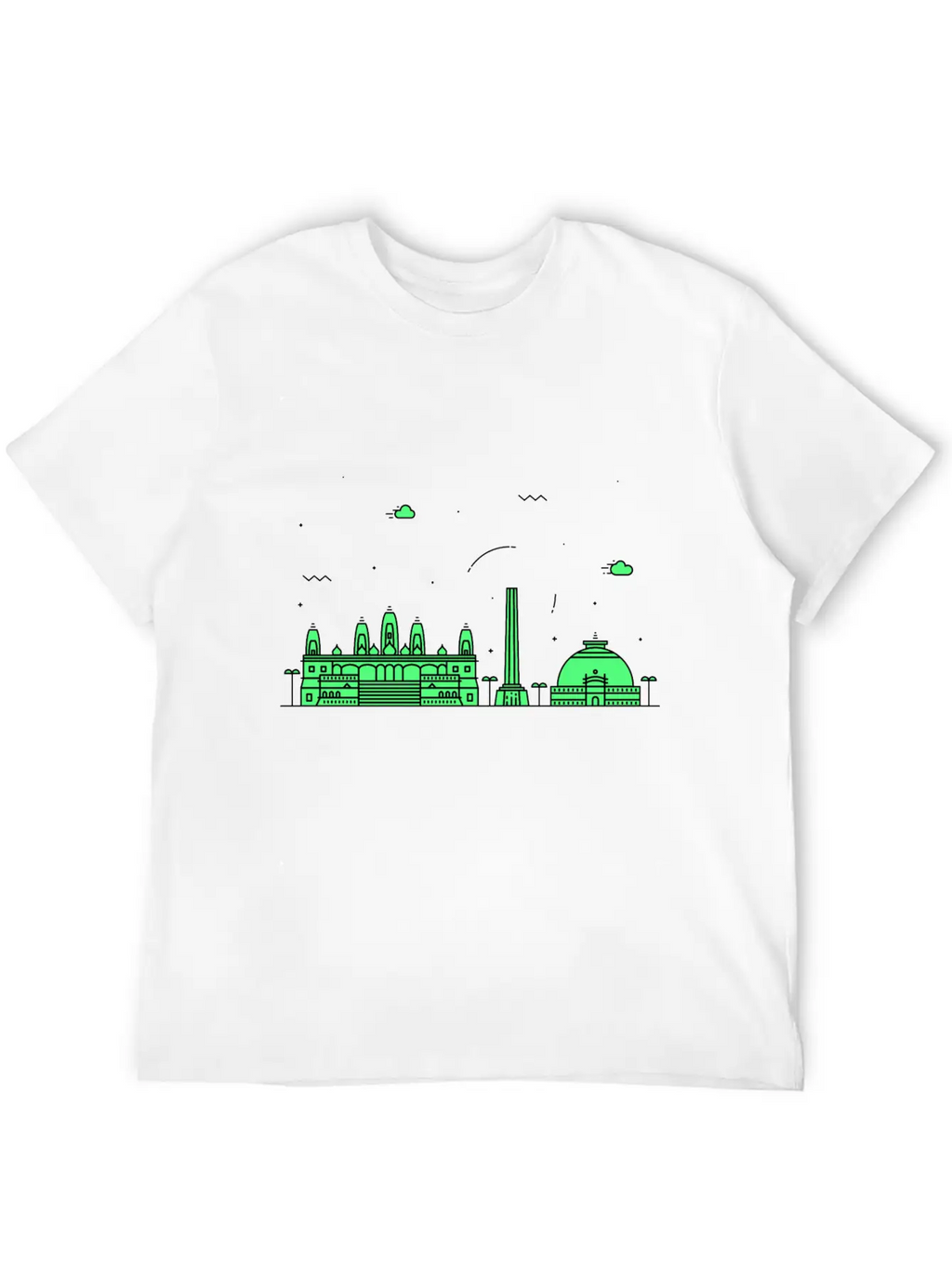 Nagpur, India Breathable Graphic T-Shirt – Perfect For Casual Days