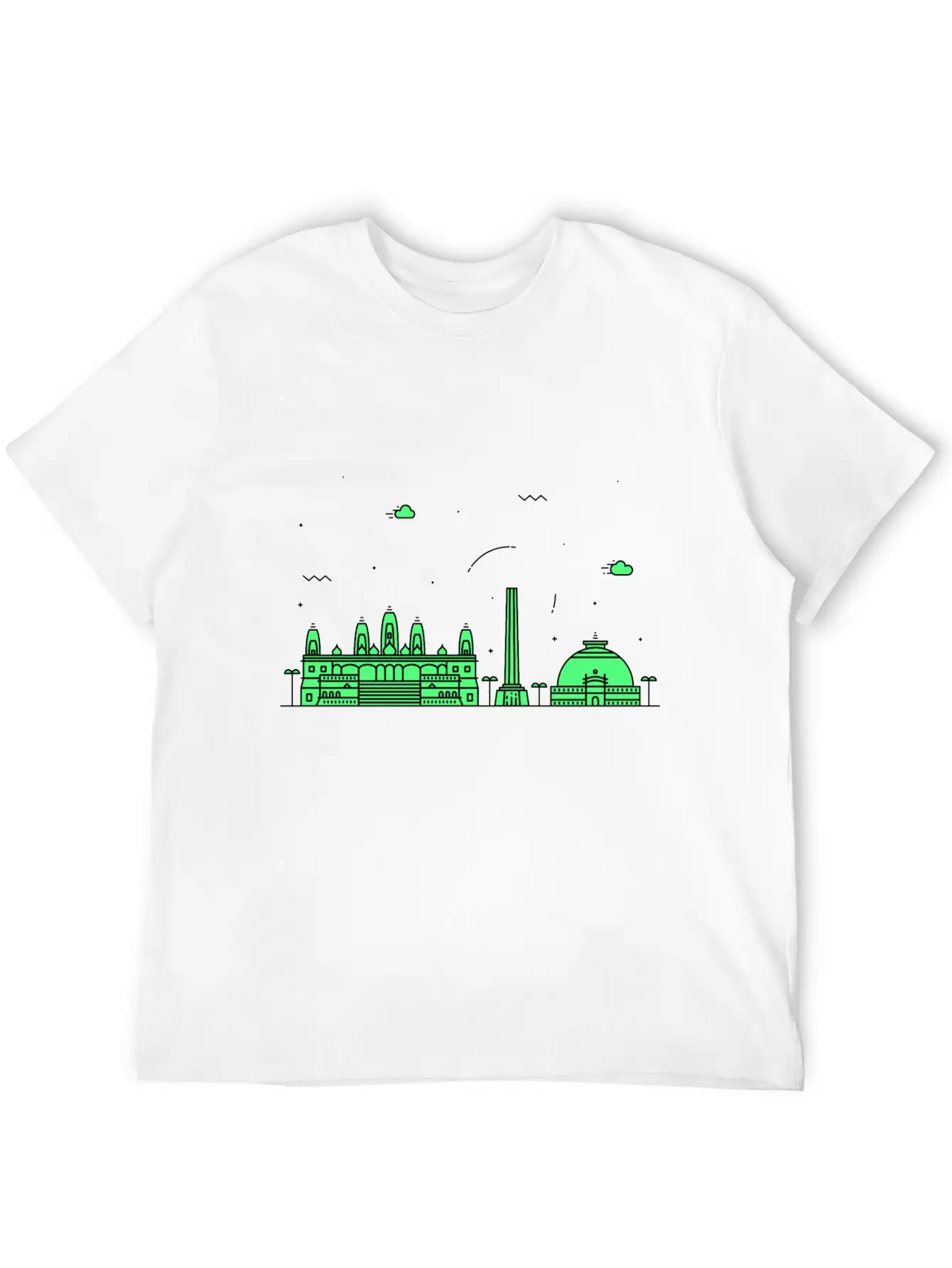 Nagpur, India Breathable Graphic T-Shirt – Perfect For Casual Days