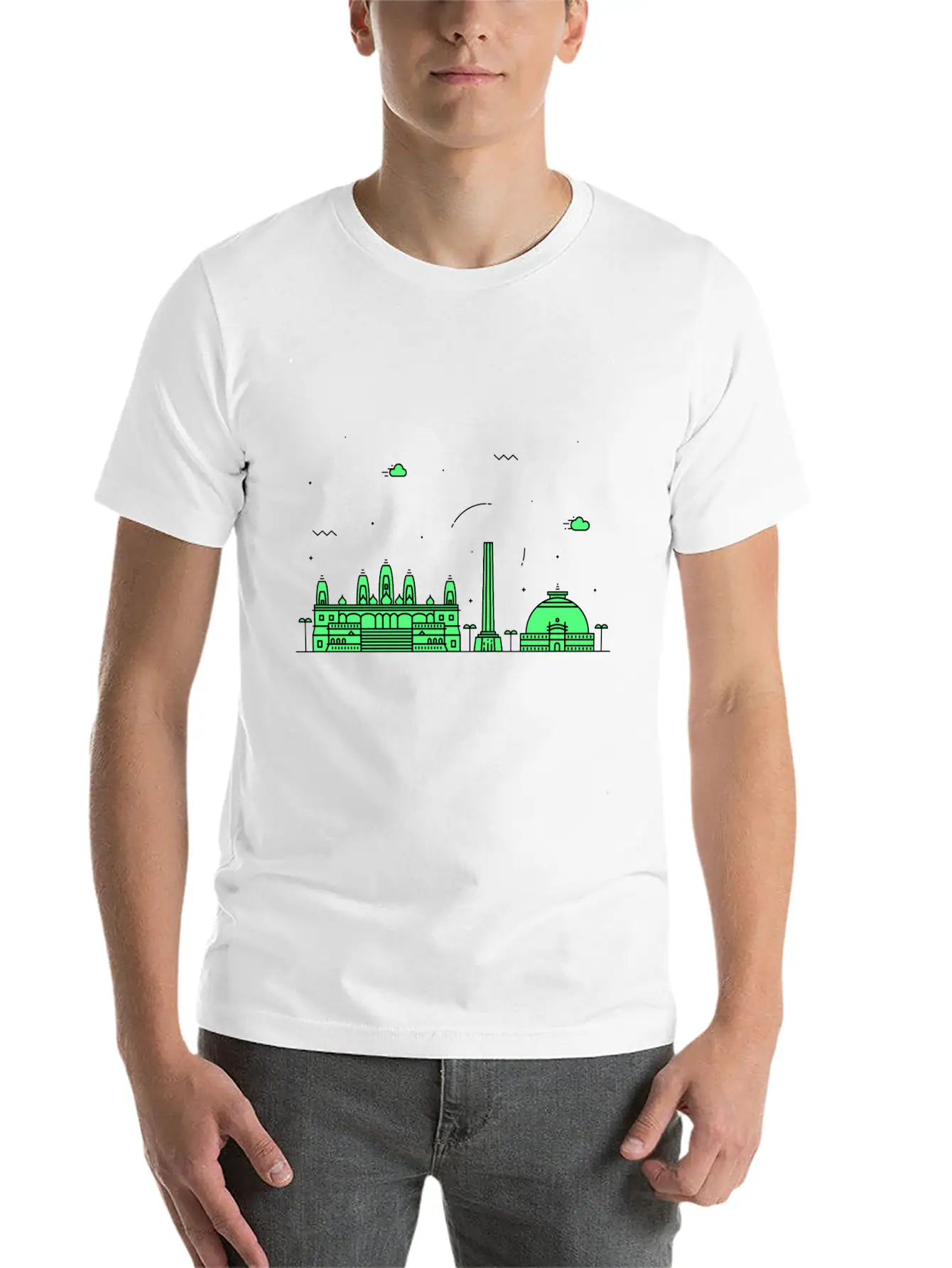 Nagpur, India Breathable Graphic T-Shirt – Perfect For Casual Days
