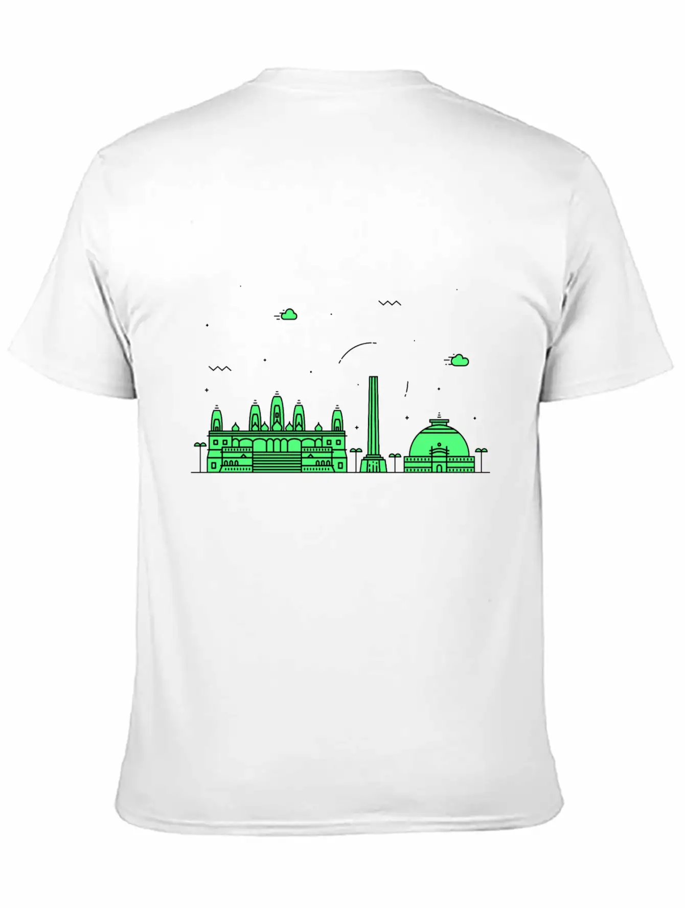 Nagpur, India Breathable Graphic T-Shirt – Perfect For Casual Days