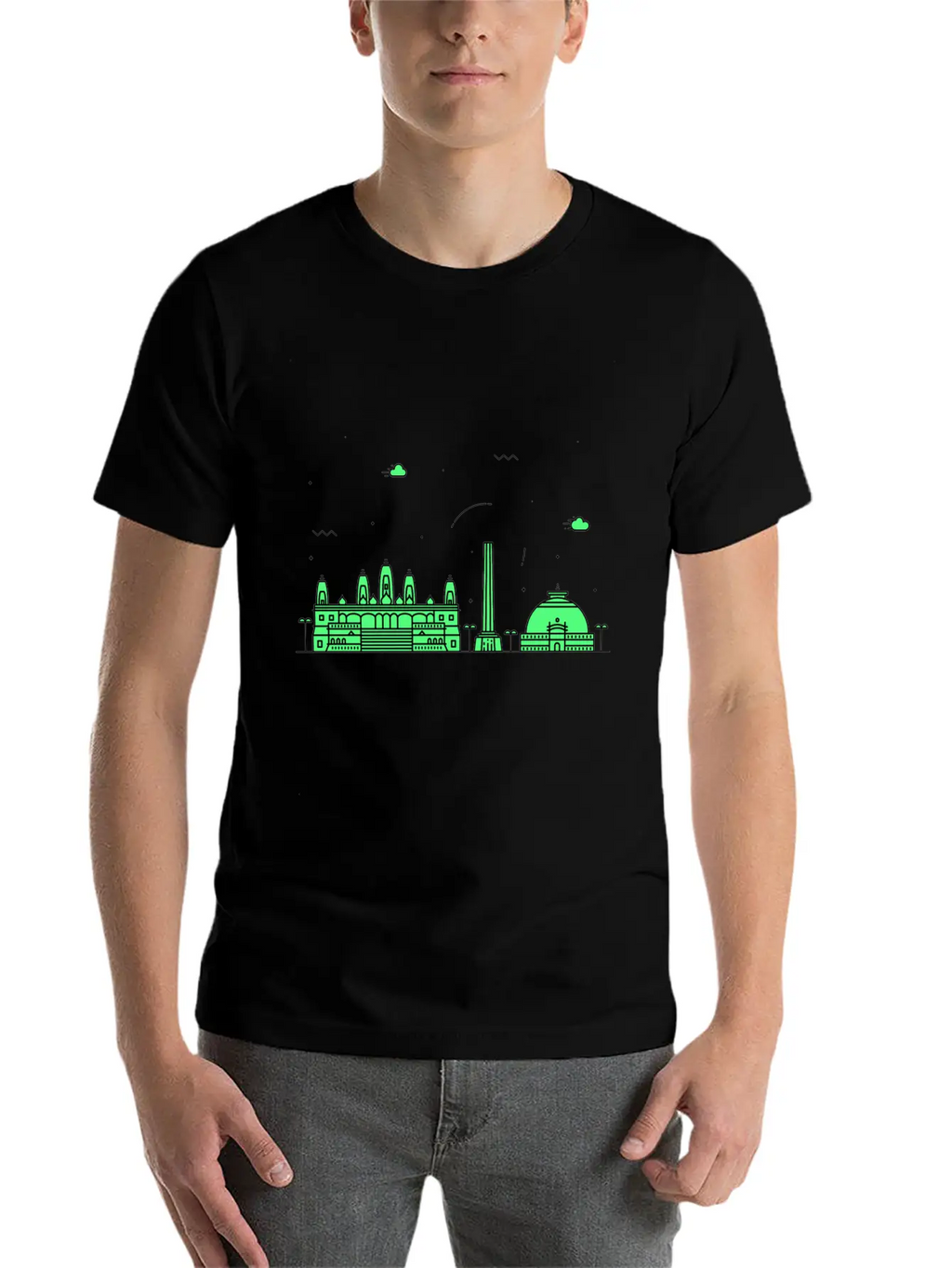 Nagpur, India Breathable Graphic T-Shirt – Perfect For Casual Days
