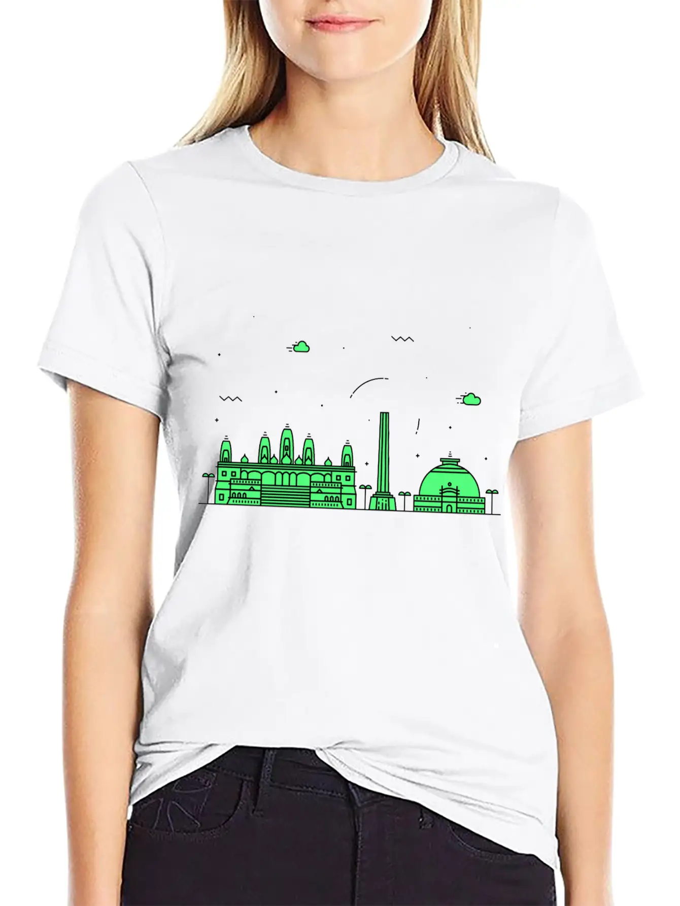 Nagpur, India Breathable Graphic T-Shirt – Perfect For Casual Days