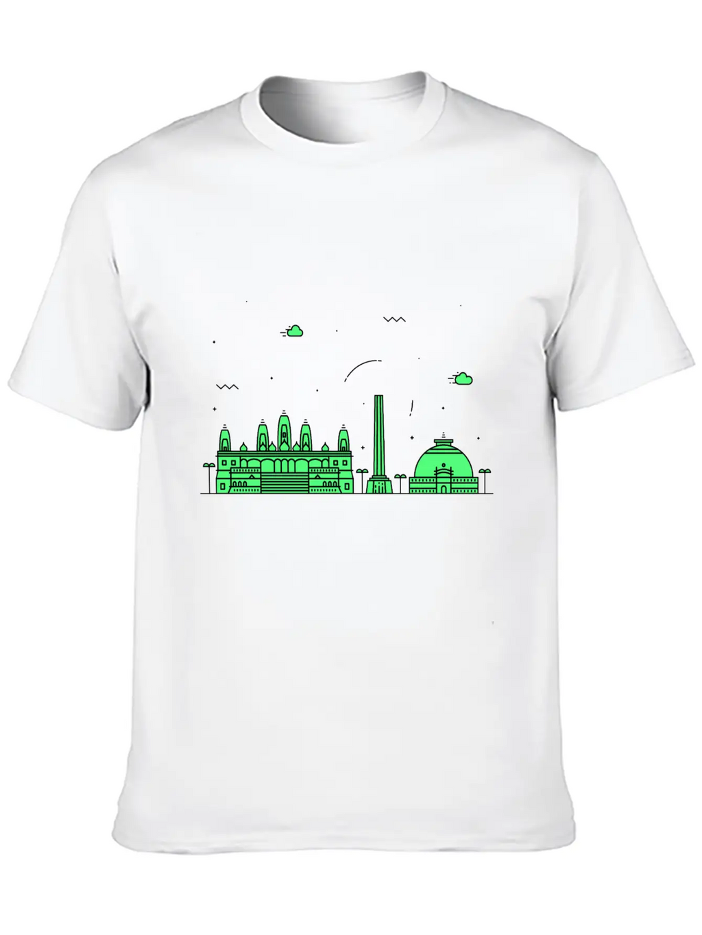 Nagpur, India Breathable Graphic T-Shirt – Perfect For Casual Days