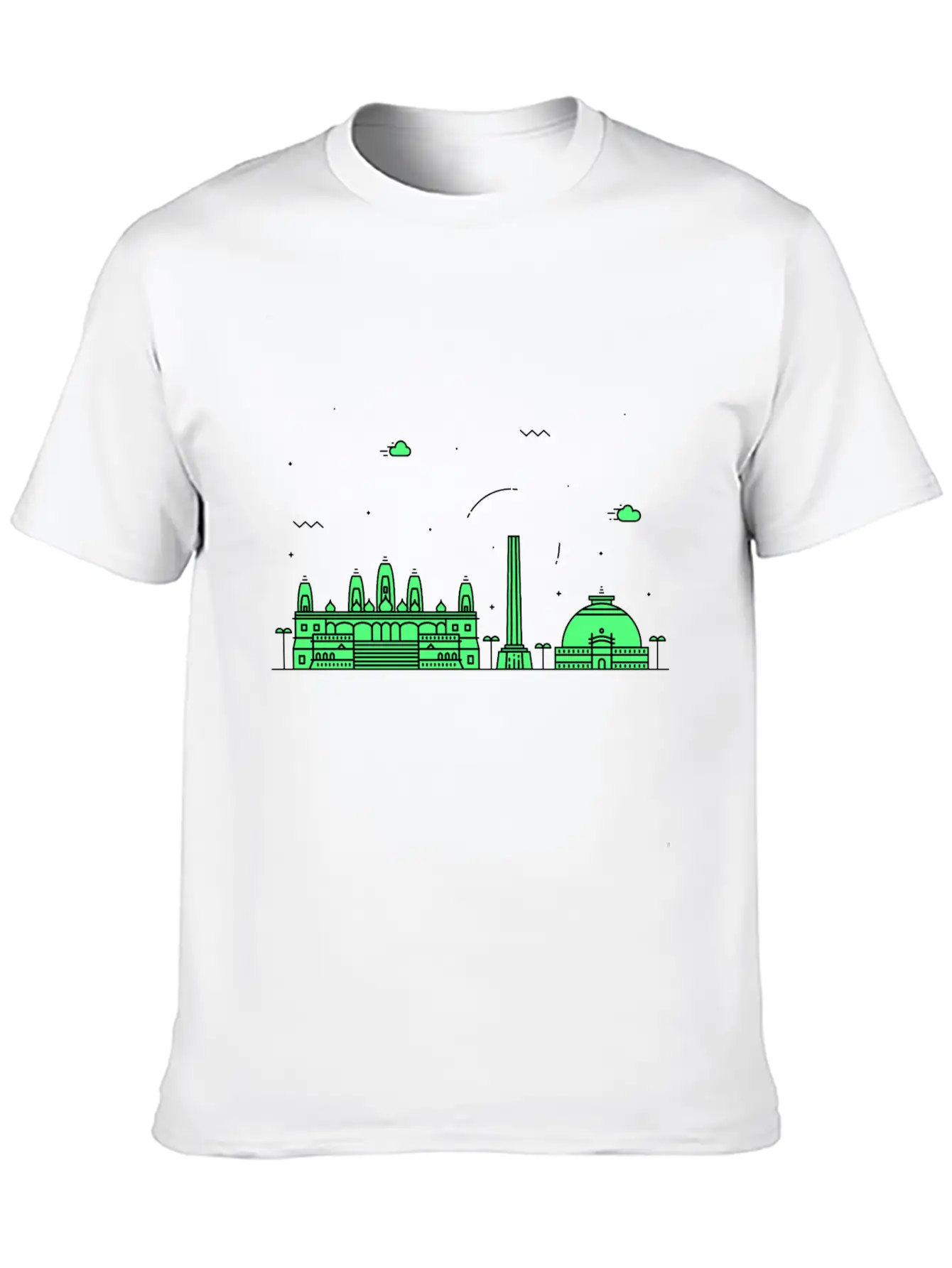 Nagpur, India Breathable Graphic T-Shirt – Perfect For Casual Days