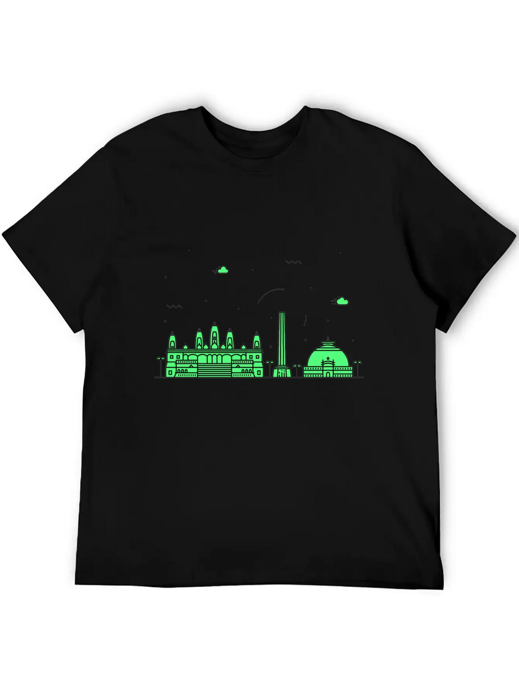 Nagpur, India Breathable Graphic T-Shirt – Perfect For Casual Days