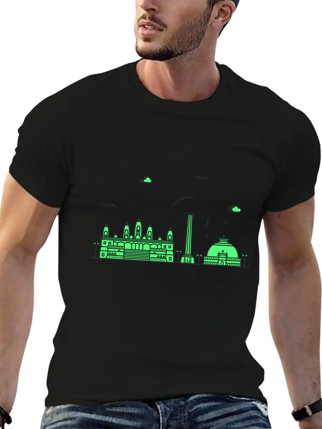 Nagpur, India Breathable Graphic T-Shirt – Perfect For Casual Days