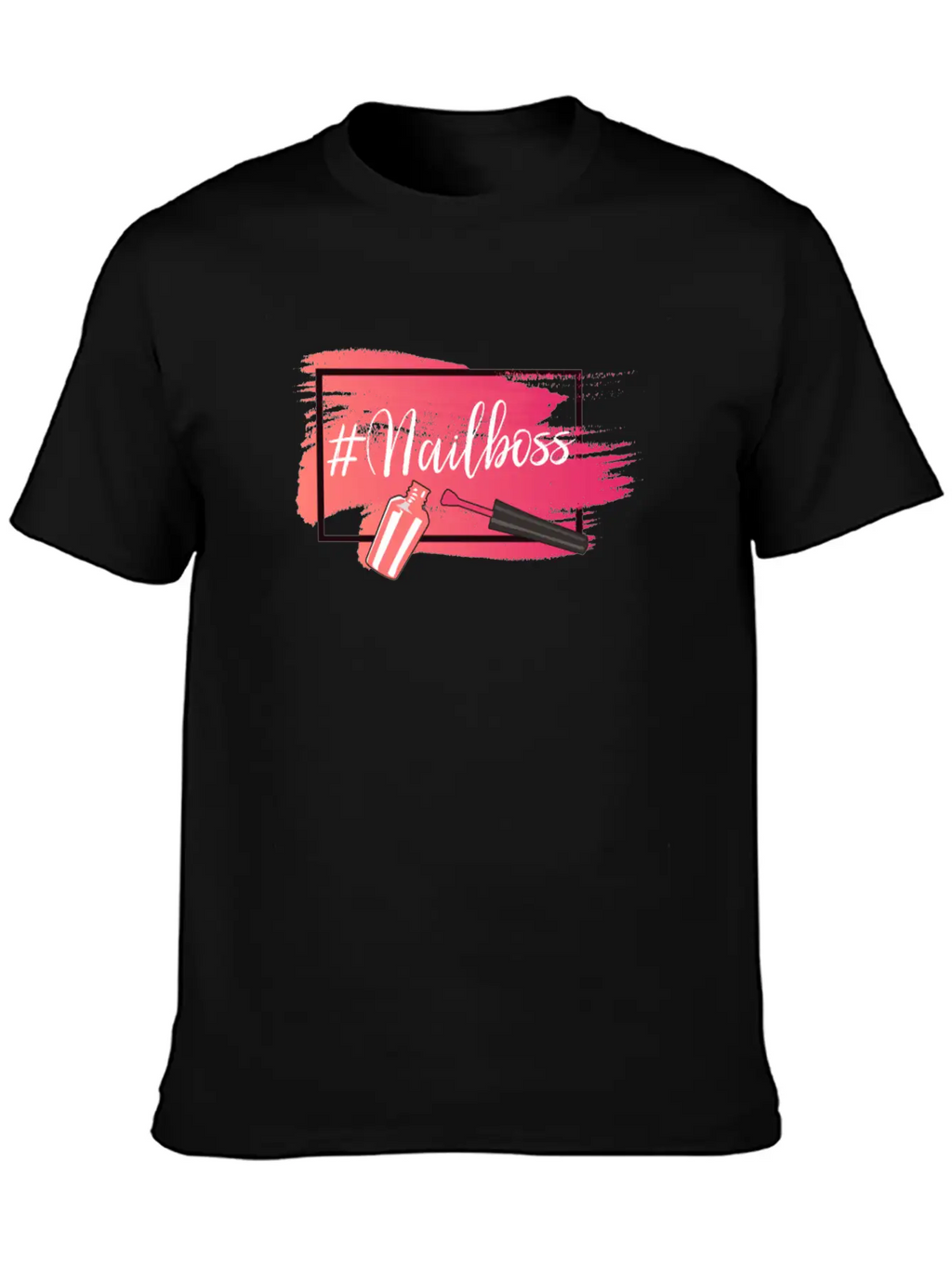 Nail Polish Design For A Beauty Breathable Soft Cotton T-Shirt – Timeless Casual Look