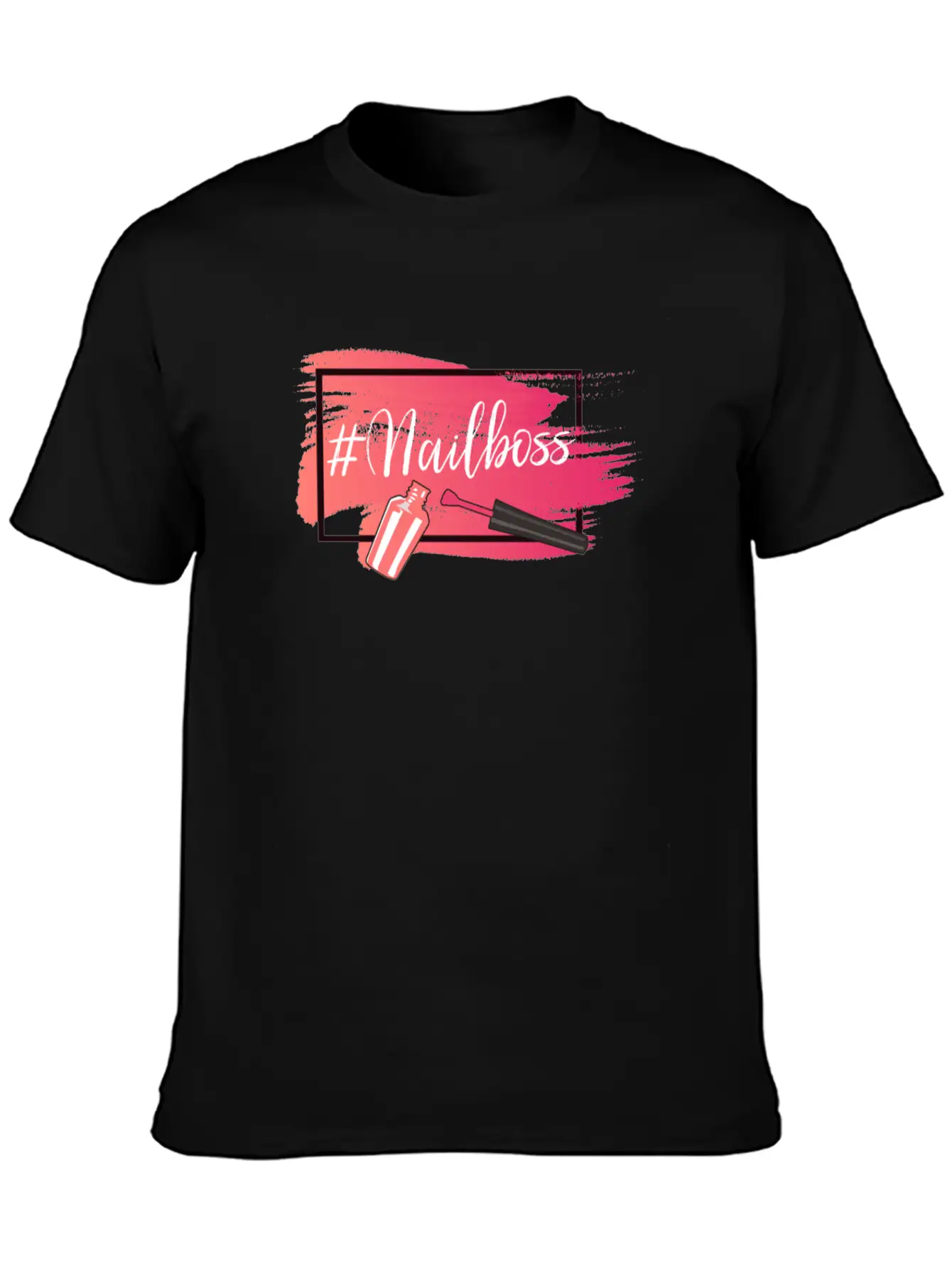 Nail Polish Design For A Beauty Breathable Soft Cotton T-Shirt – Timeless Casual Look