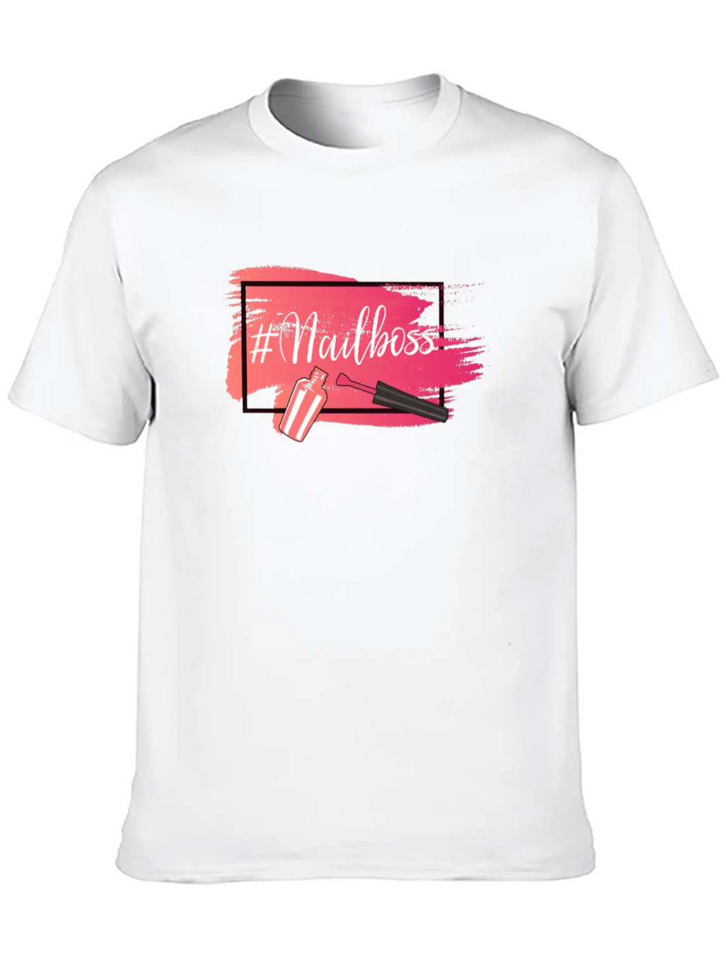 Nail Polish Design For A Beauty Breathable Soft Cotton T-Shirt – Timeless Casual Look