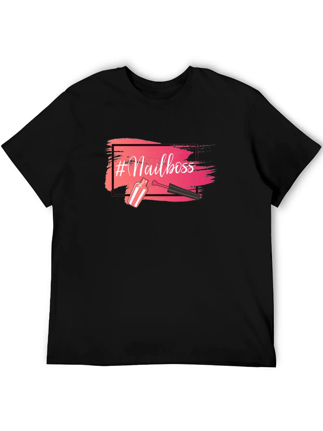 Nail Polish Design For A Beauty Breathable Soft Cotton T-Shirt – Timeless Casual Look