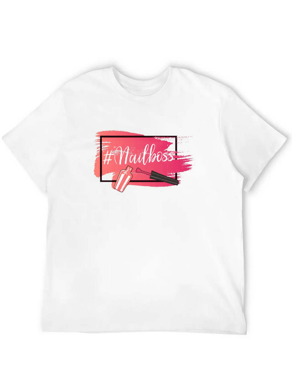 Nail Polish Design For A Beauty Breathable Soft Cotton T-Shirt – Timeless Casual Look