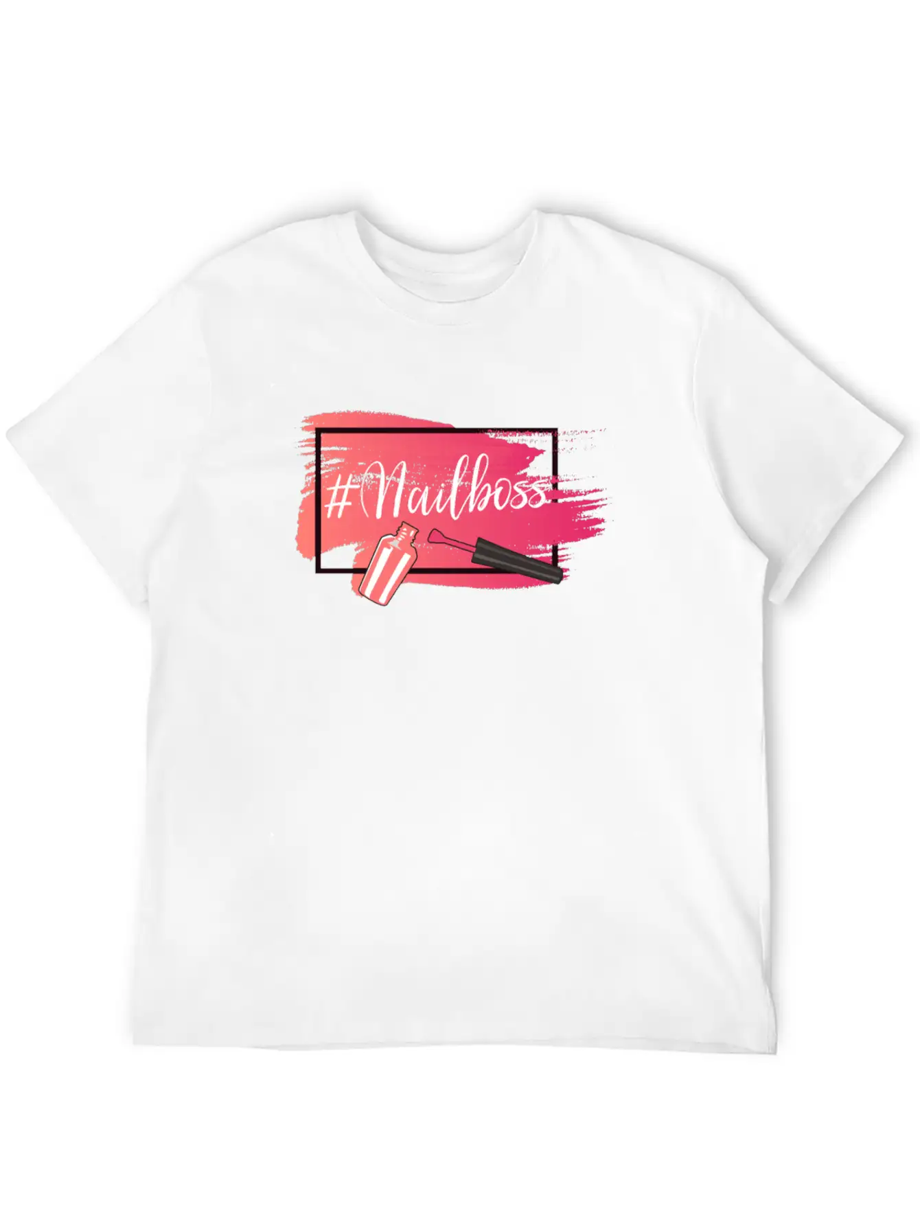Nail Polish Design For A Beauty Breathable Soft Cotton T-Shirt – Timeless Casual Look